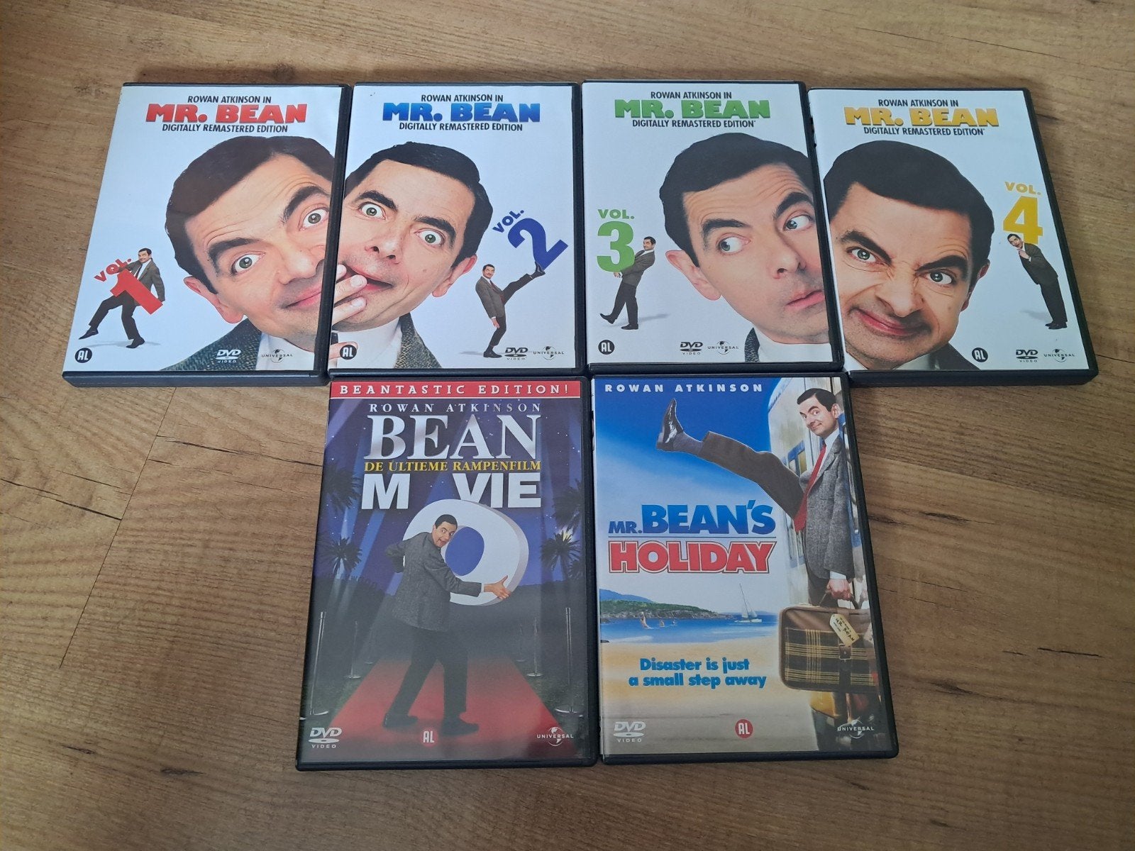 Mr. Bean DVD Collectie: Films & Series (6-delig), Nederlands, Ophalen of Verzenden, Britse komedie, Gebruikt