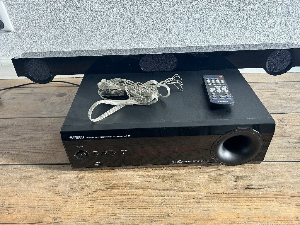 Yamaha YHT-S401 complete home cinema set, SR-301, Gebruikt, -, -, 70 watt of meer