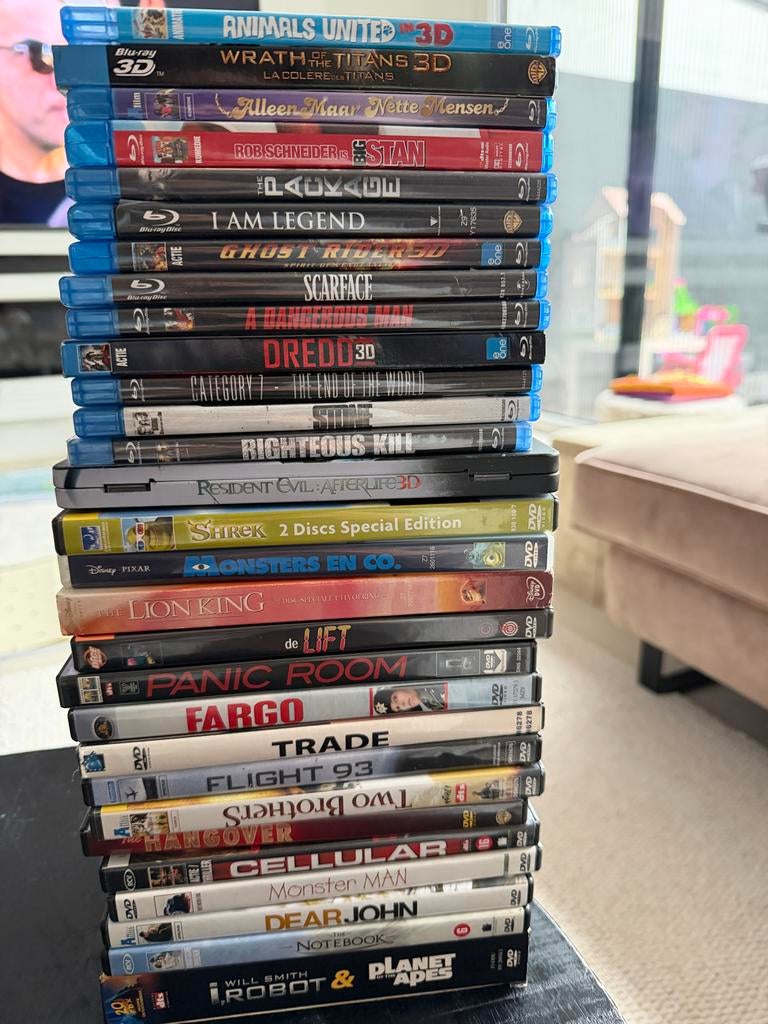 Dvd's, Blu-rays en 3D films - Diverse genres, Ophalen, Gebruikt, Tekenfilms en Animatie
