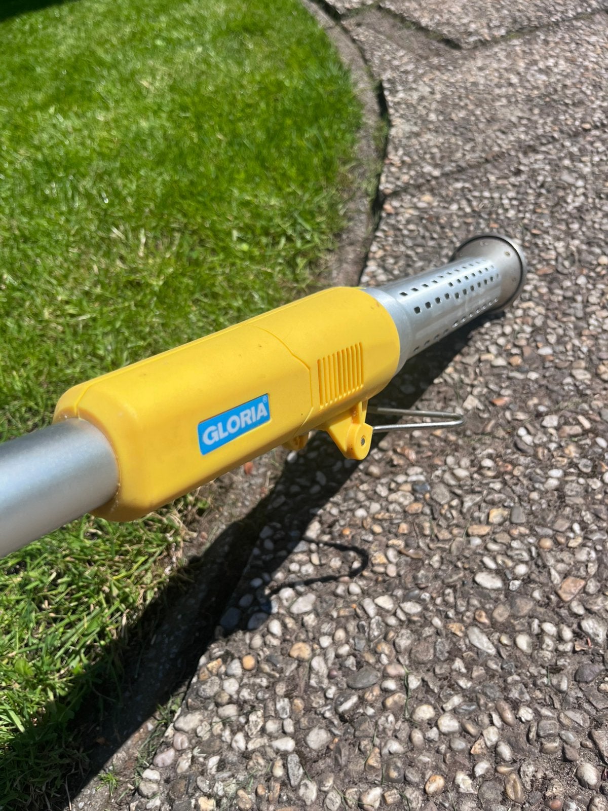 Gloria elektrische onkruidbrander, Ophalen