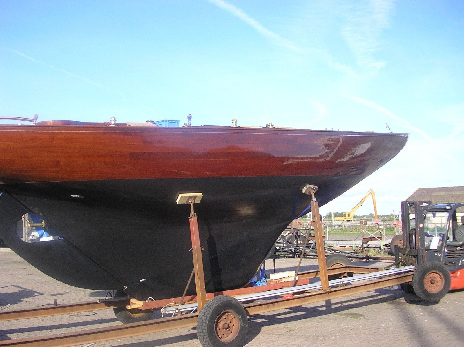 Mahonie 6mR klasse. Scherp, hard en hoog zeilend., Watersport en Boten, Zeilen en Zeiltoebehoren, Ophalen of Verzenden, Nieuw