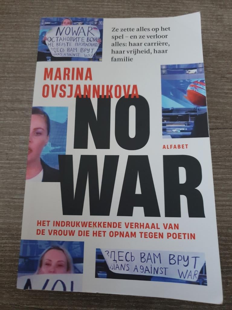 No War - Marina Ovsjannikova, Ophalen of Verzenden, Gelezen, Marina Ovsjannikova