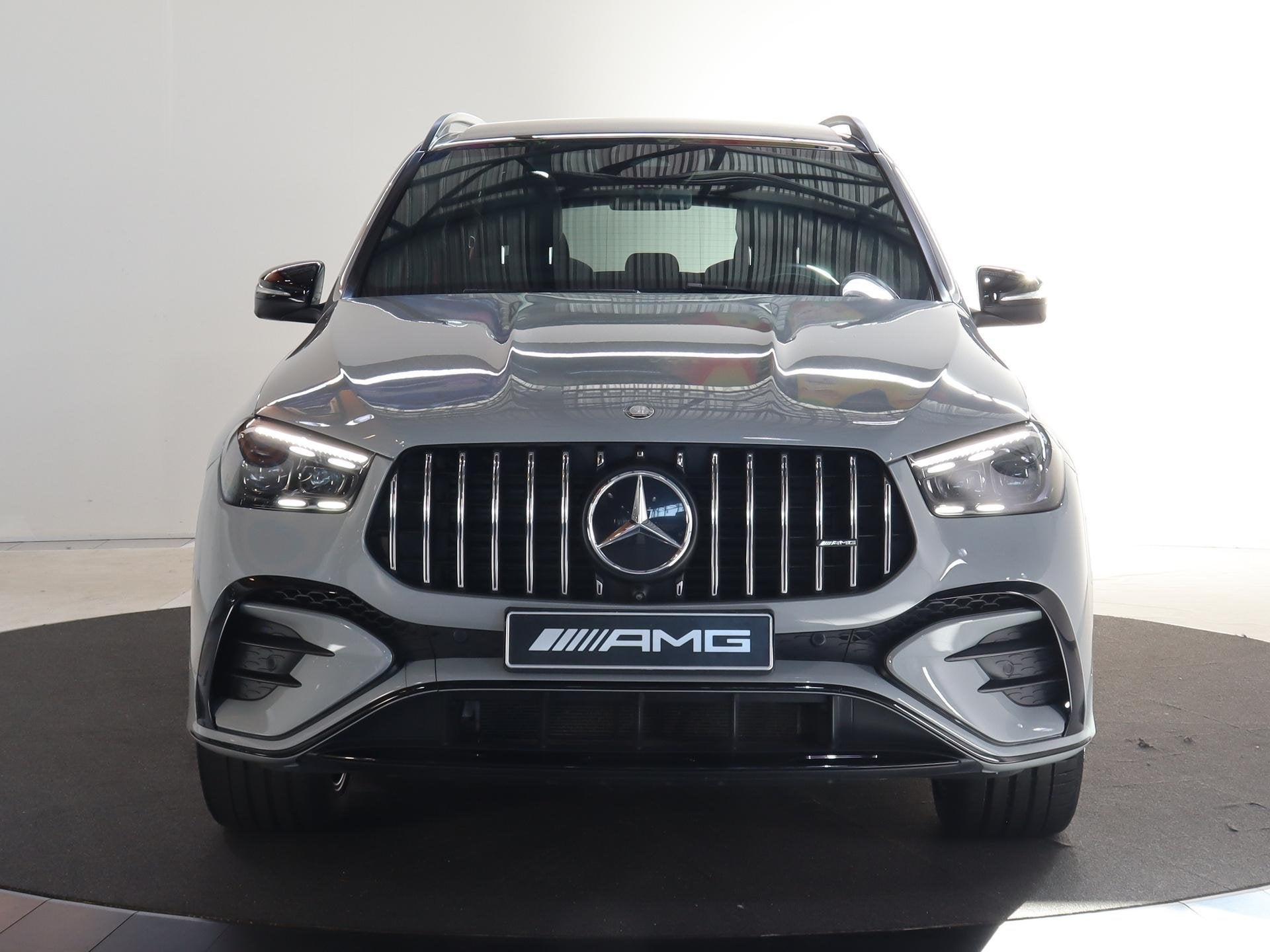Mercedes-Benz GLE-klasse AMG 53 Hybrid 4MATIC+ | Alpin grau, Auto's, Dealer onderhouden, Gebruikt, GLE, Bedrijf