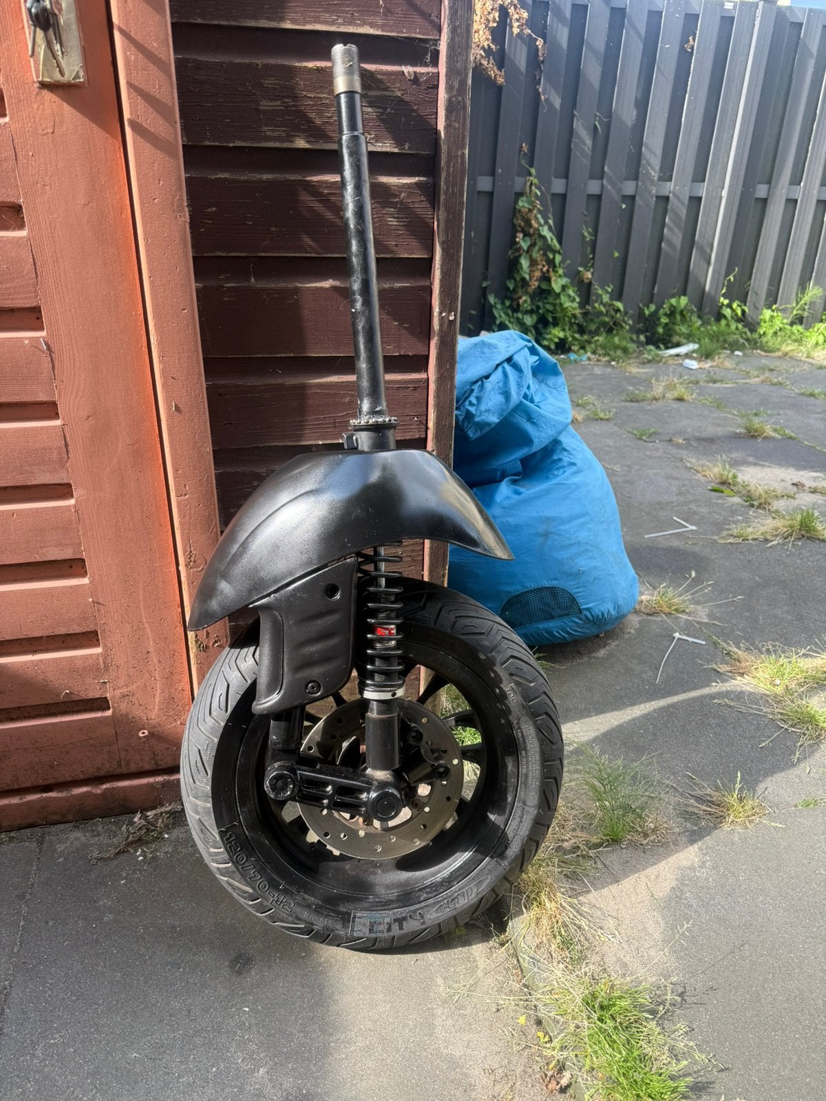 Omgelaste sp vork, Motoren, Ophalen