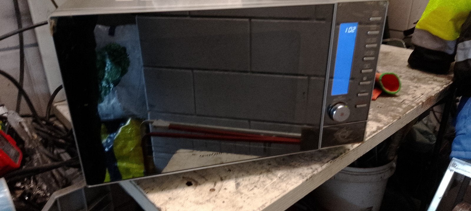 Magnetron zonder schaal - Testen mogelijk, Witgoed en Apparatuur, Magnetrons, Ophalen, Gebruikt, Grill, Magnetron