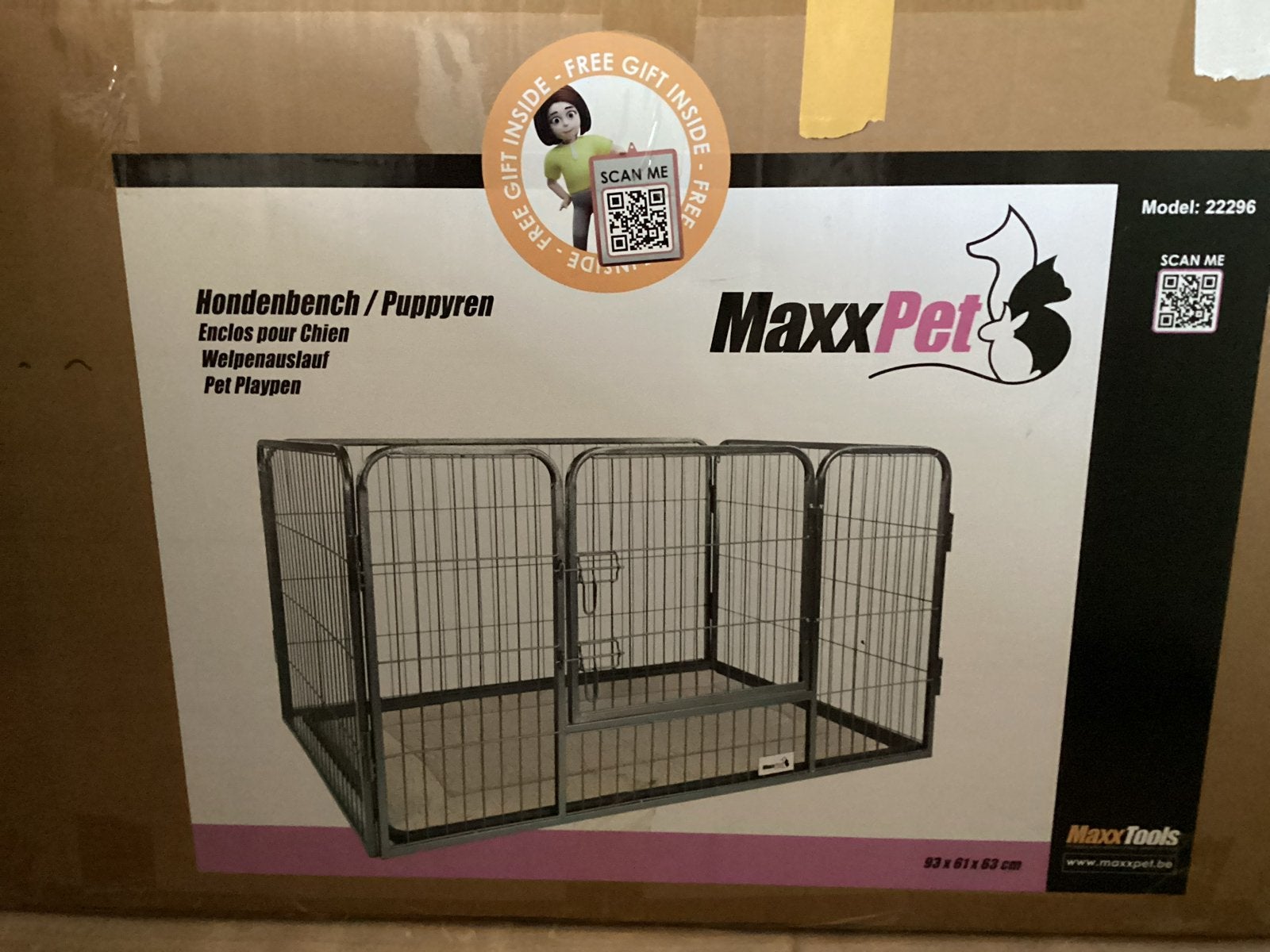Honden /puppy bench .Inklapbaar., Dieren en Toebehoren, Hondenbenches, Ophalen, Zo goed als nieuw