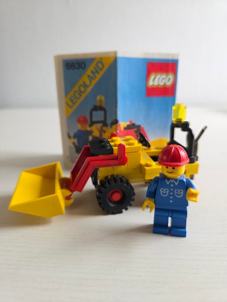 Lego 6630 - Bucket loader, Compleet, Gebruikt, Lego, Ophalen of Verzenden