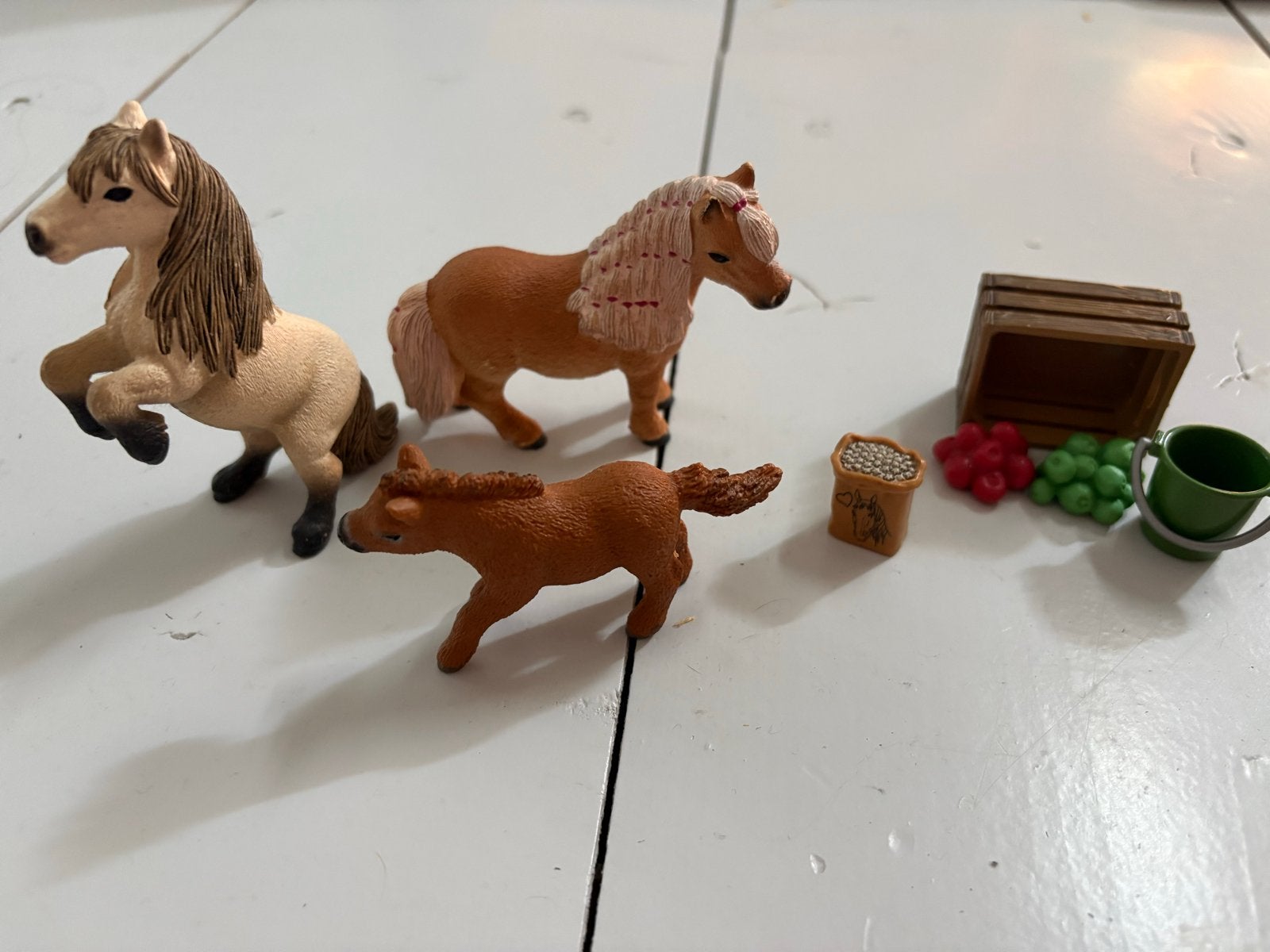 Schleich Shetlander complete set - Horse Club, Verzenden, Zo goed als nieuw, Jongen of Meisje