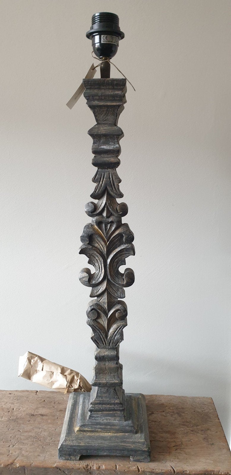 aura peeperkorn, lampenvoet, h 69 cm, Ophalen of Verzenden, Nieuw, E27 (groot), Landelijk