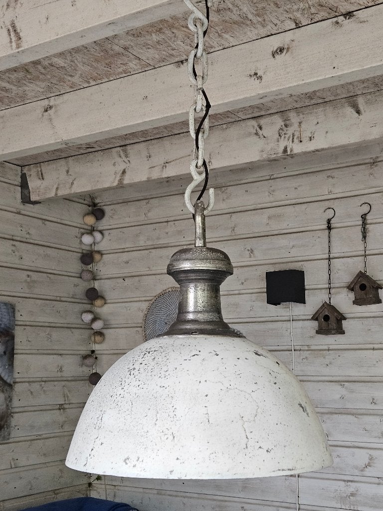 Landelijke hanglamp, Ophalen, Gebruikt, Landelijk, Metaal