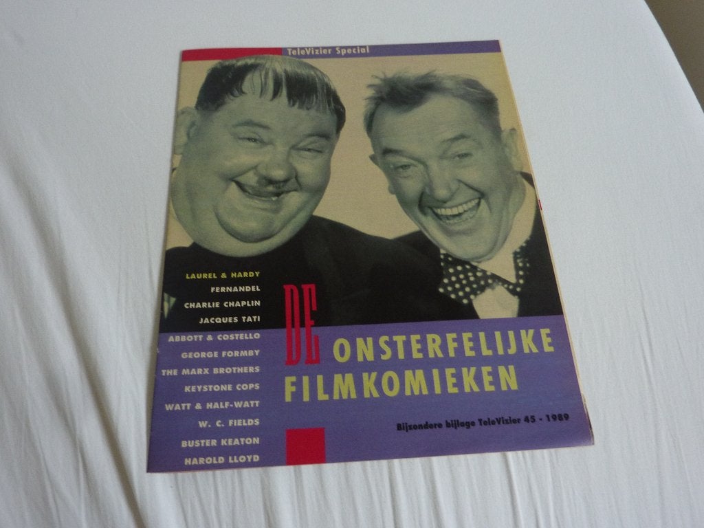 -DE ONSTERFELIJKE FILMKOMIEKEN-LAUREL & HARDY-CHAPLIN, Verzenden, 1980 tot heden, Tijdschrift