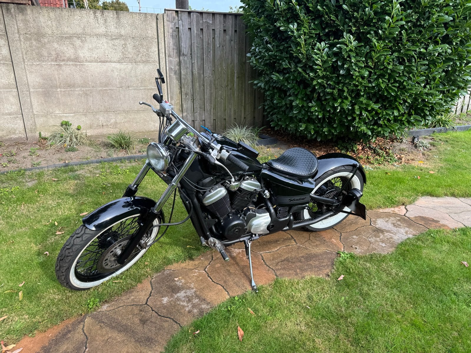 Honda Shadow VT600 Bobber - Unieke Custom Motor, 2 cilinders, Chopper, Gebruikt, Particulier