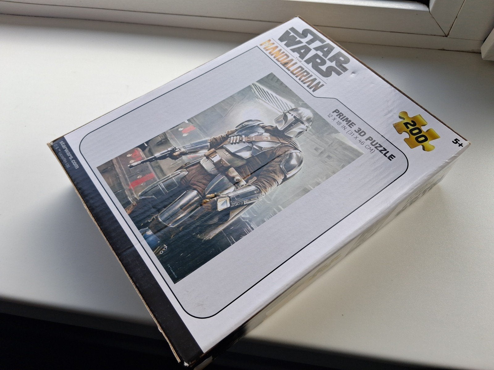 Star Wars The Mandalorian Prime 3D Puzzel 200 stukjes, Ophalen of Verzenden, Nieuw, 6 jaar of ouder