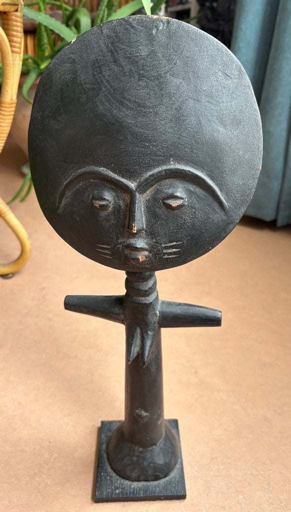 Aku'aba vruchtbaarheidsbeeld, Ashanti, Ghana, Antiek en Kunst, Ophalen of Verzenden