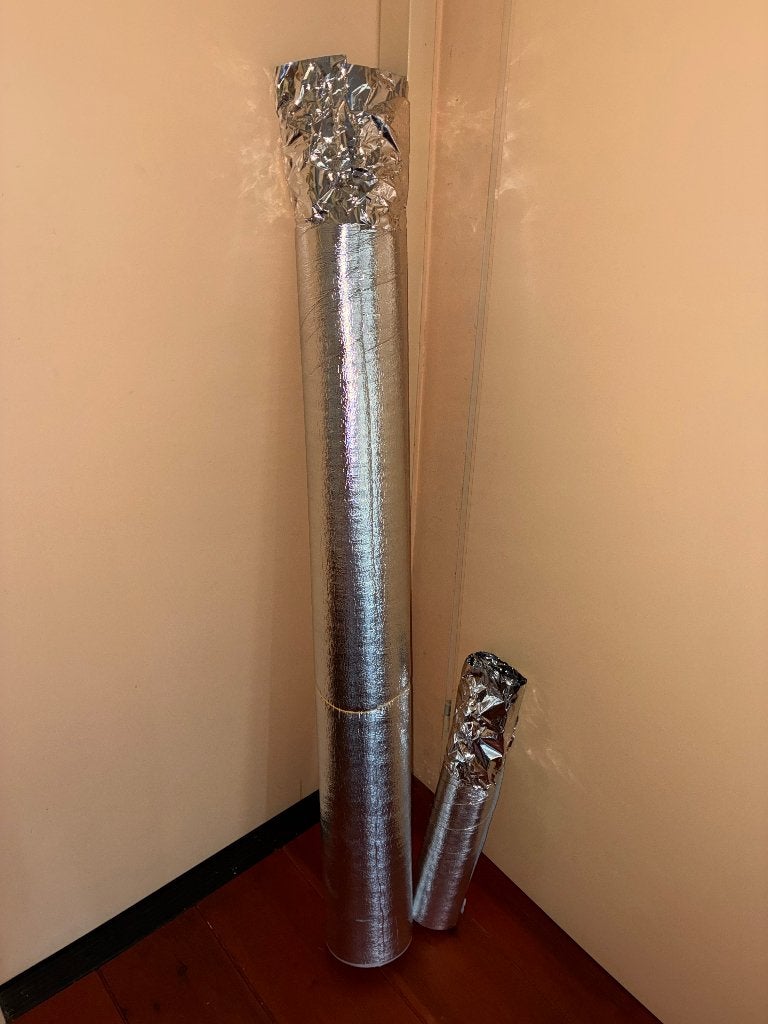 aluminium reflectie folie, Overige materialen, Nieuw, 5 tot 10 m², Ophalen
