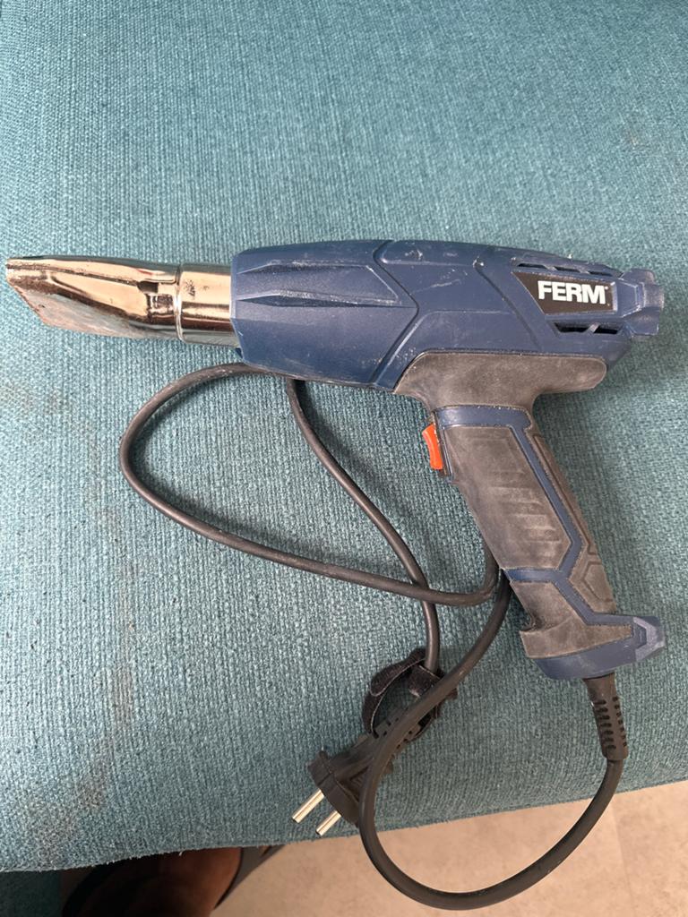 FERM heteluchtpistool - Krachtig en veelzijdig, Ophalen of Verzenden, Gebruikt