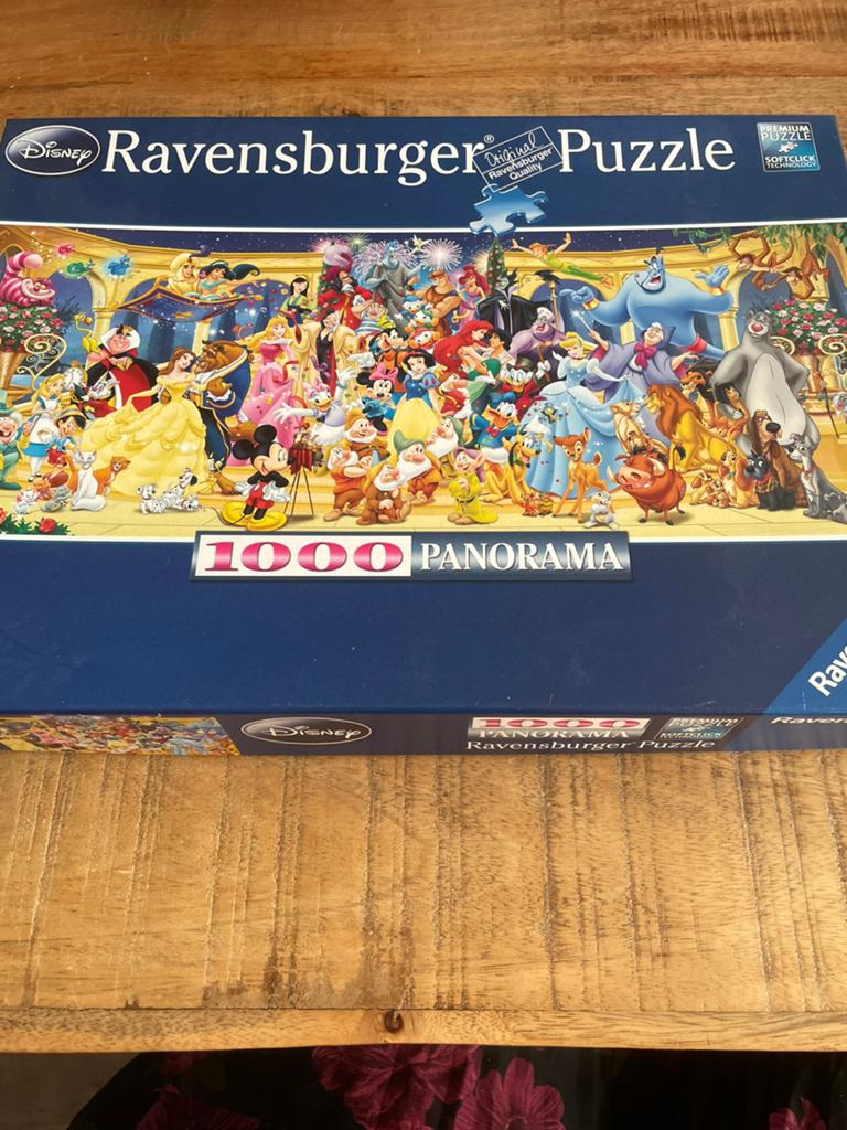 Disney puzzel 1000 stukjes, Ophalen, 500 t/m 1500 stukjes, Zo goed als nieuw