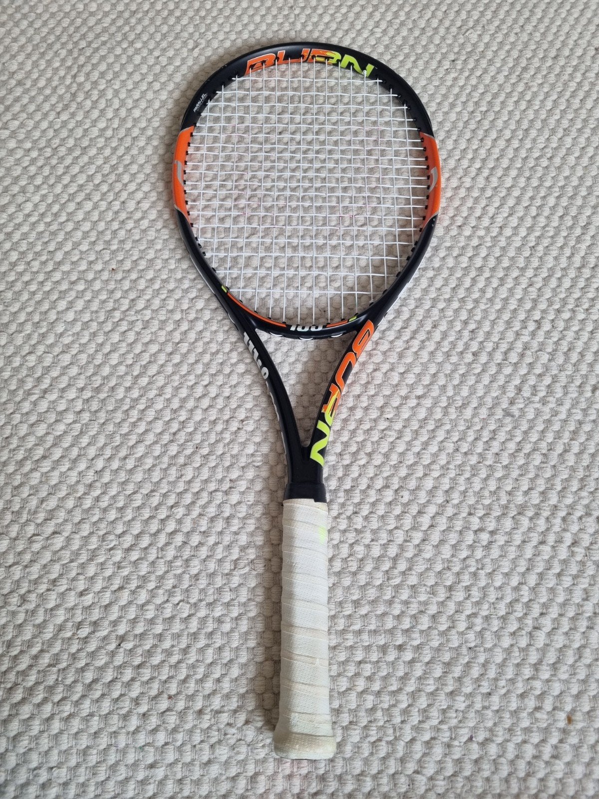 Wilson Burn Graphite tennisracket grip L3, Gebruikt, Ophalen of Verzenden, Wilson, Racket