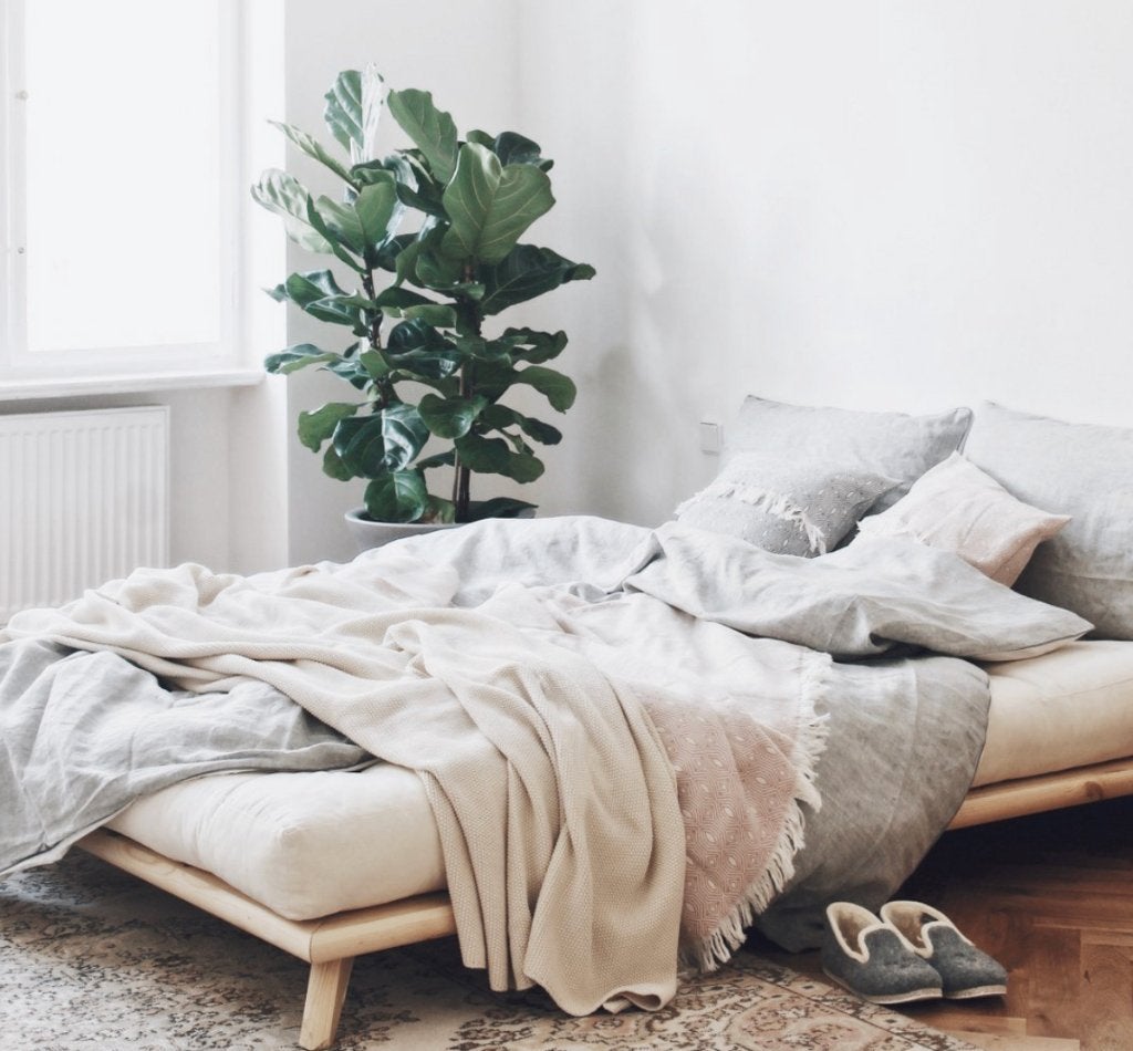KARUP FUTON BED SENZA NATUREL, Ophalen, Overige kleuren, KARUP, Tweepersoons