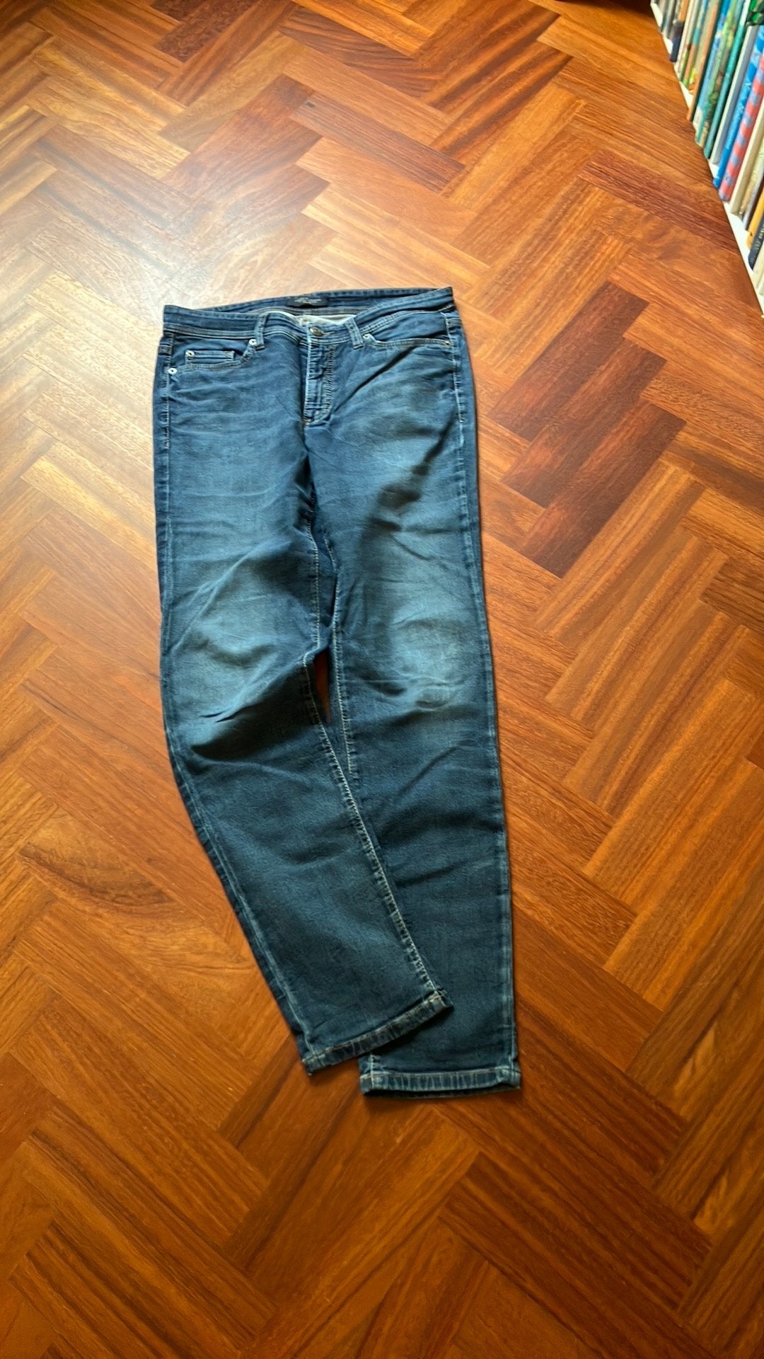 Cambio. 5 pocket spijkerbroek. Parla. Maat 40, Ophalen of Verzenden, Gedragen, Blauw