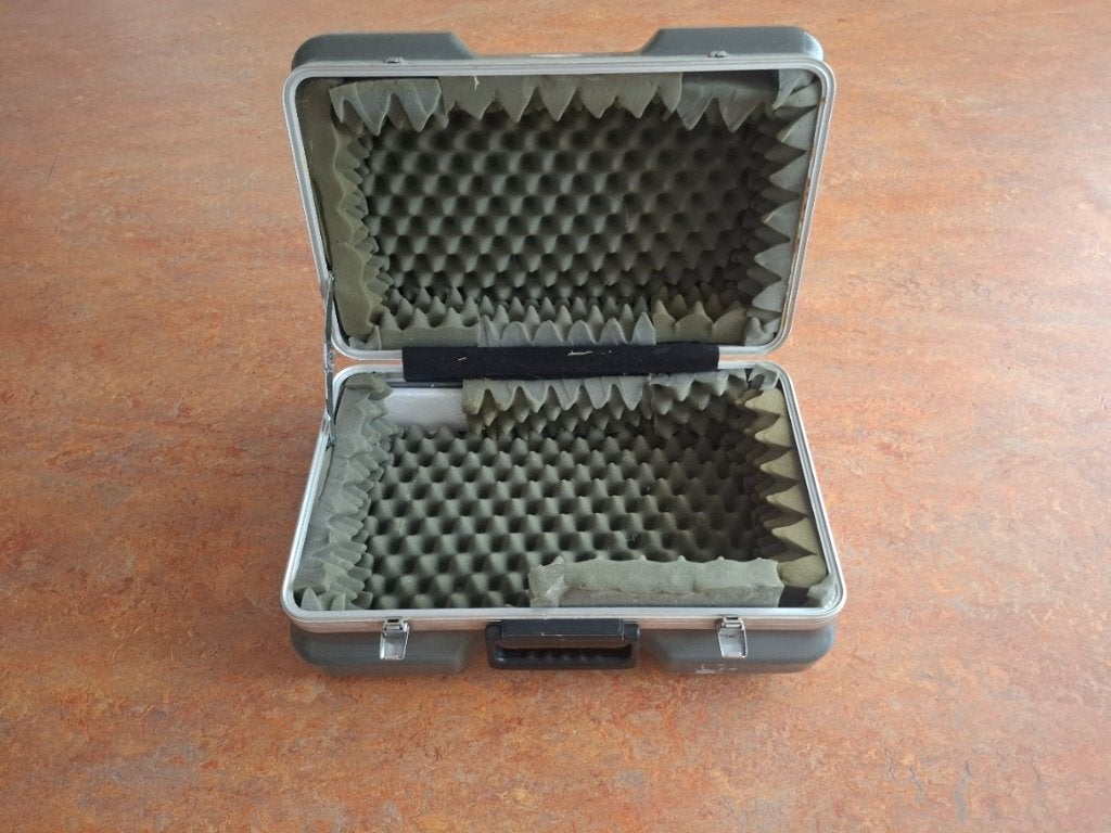Fliightcase videocamera, Ophalen, Gebruikt