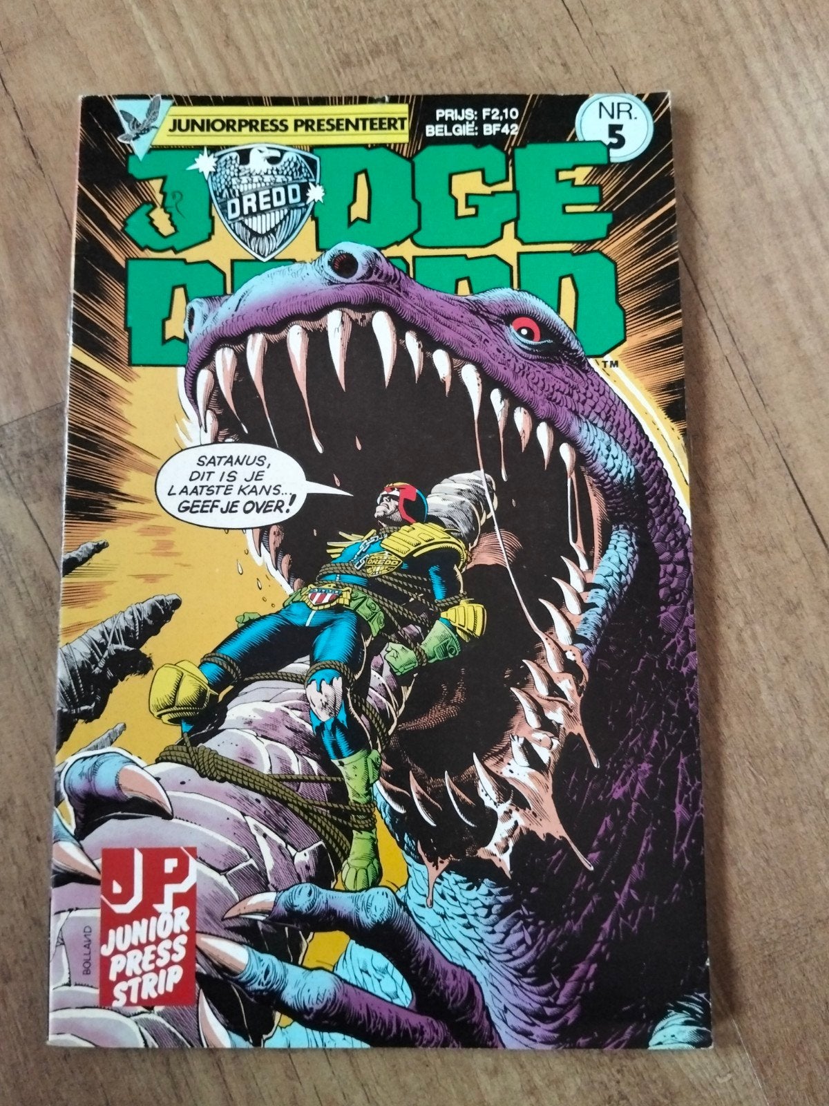 judge dredd, Eén comic, Ophalen of Verzenden, Zo goed als nieuw, Europa