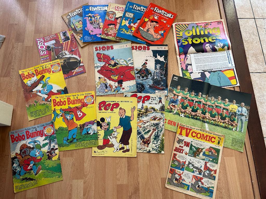 Vintage tijdschriften en weekbladen bobo tom en jerry pep et, Ophalen, Gelezen, Overige typen