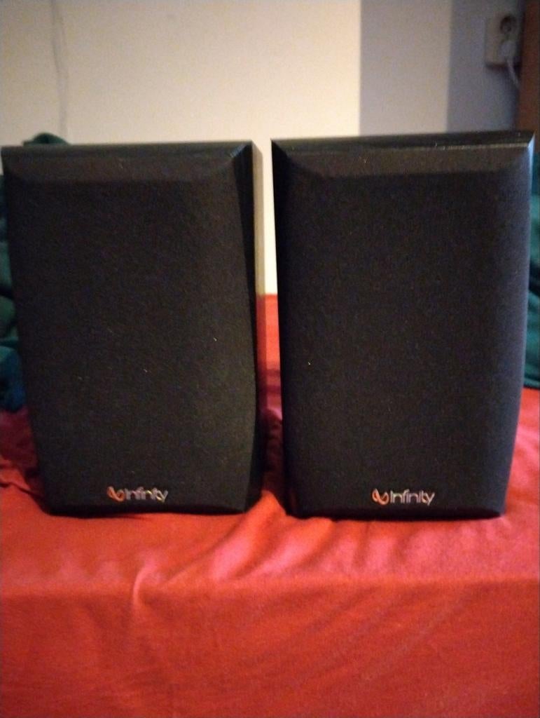 Infinity primus satelliet speakers.  top staat!, Audio, Tv en Foto, Luidsprekers, Overige merken, Ophalen of Verzenden, Zo goed als nieuw