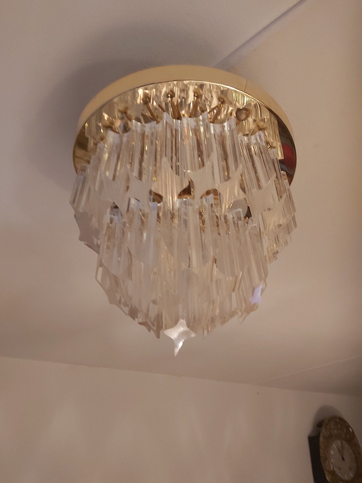 Novaresi met kristallen design plavonnire origineel⁸, Ophalen of Verzenden, Zo goed als nieuw