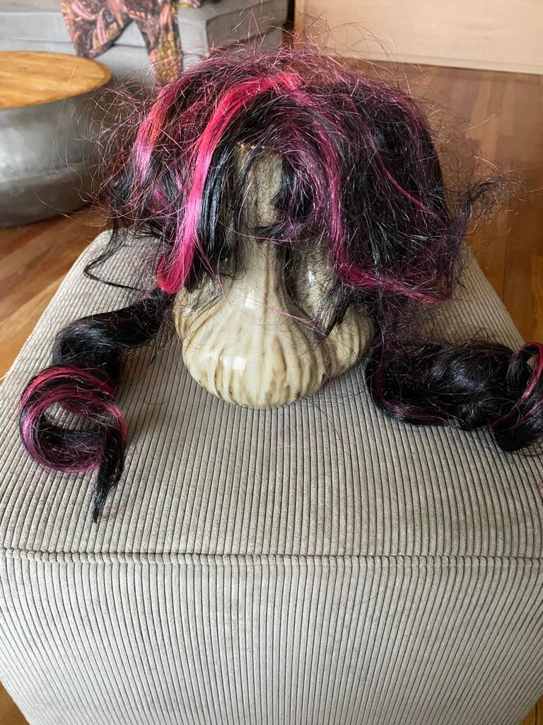 Leuke verkleed pruik van Monster High, Ophalen of Verzenden, Jongen of Meisje