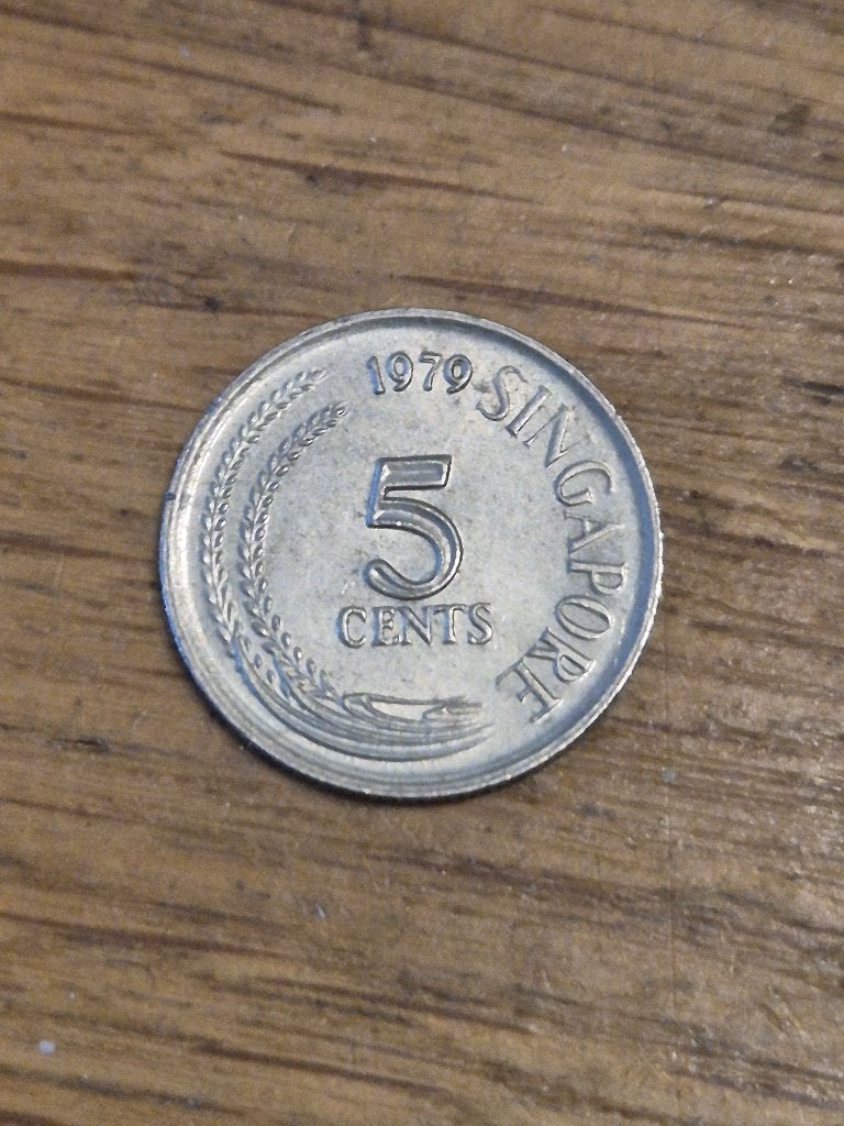 Singapore - 5 Cents 1979, Ophalen of Verzenden, Zuidoost-Azië