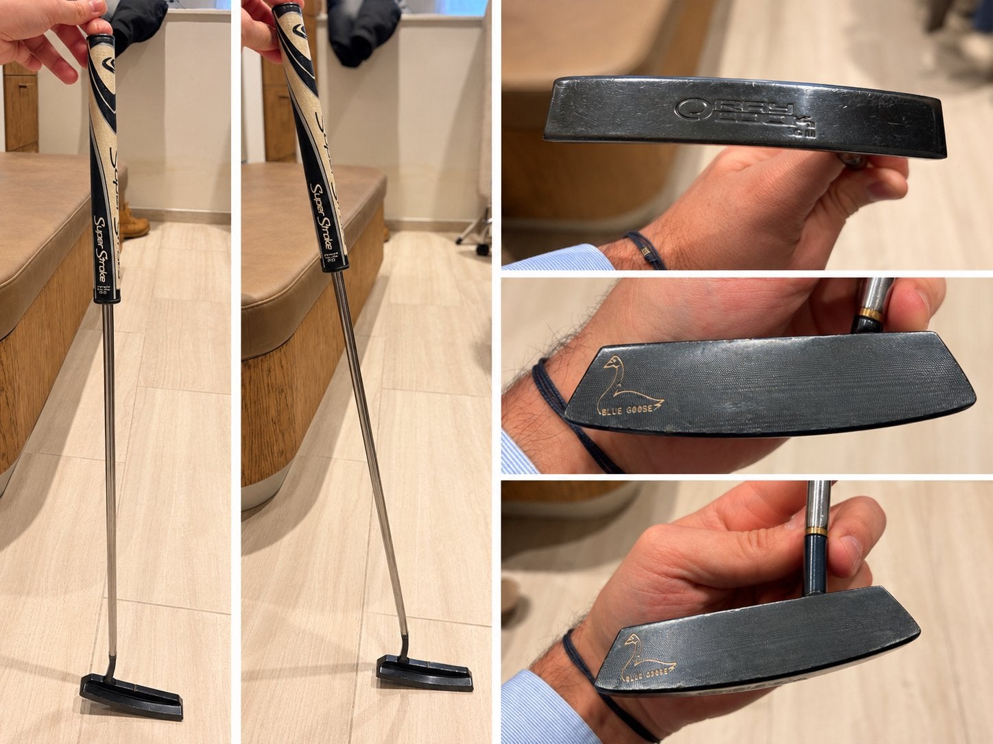 Ray Cook Blue Goose putter, design Scotty Cameron, Ophalen of Verzenden, Club
