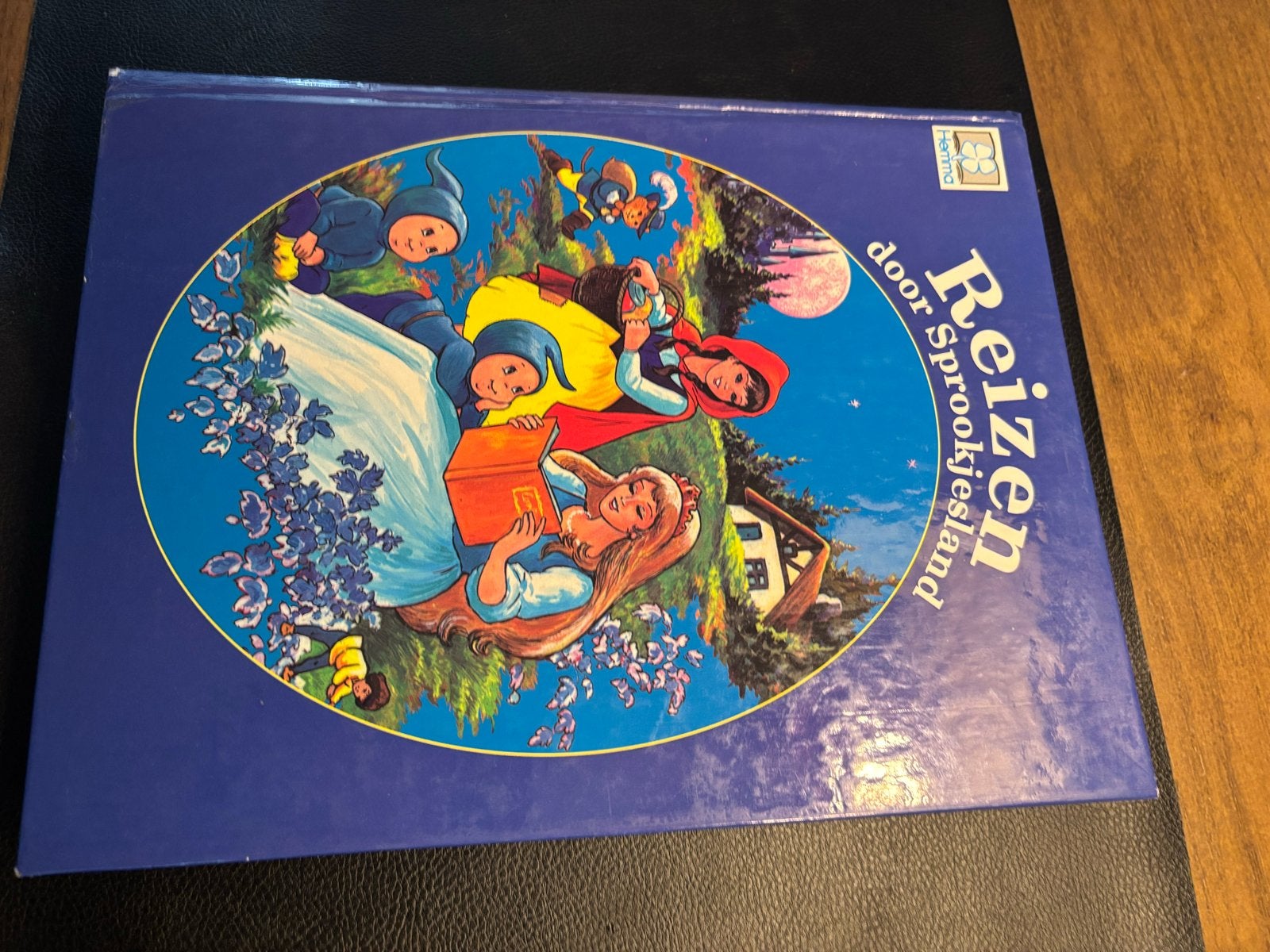 Reizen door Sprookjesland - Sprookjesboek voor kinderen, Ophalen of Verzenden, Gelezen