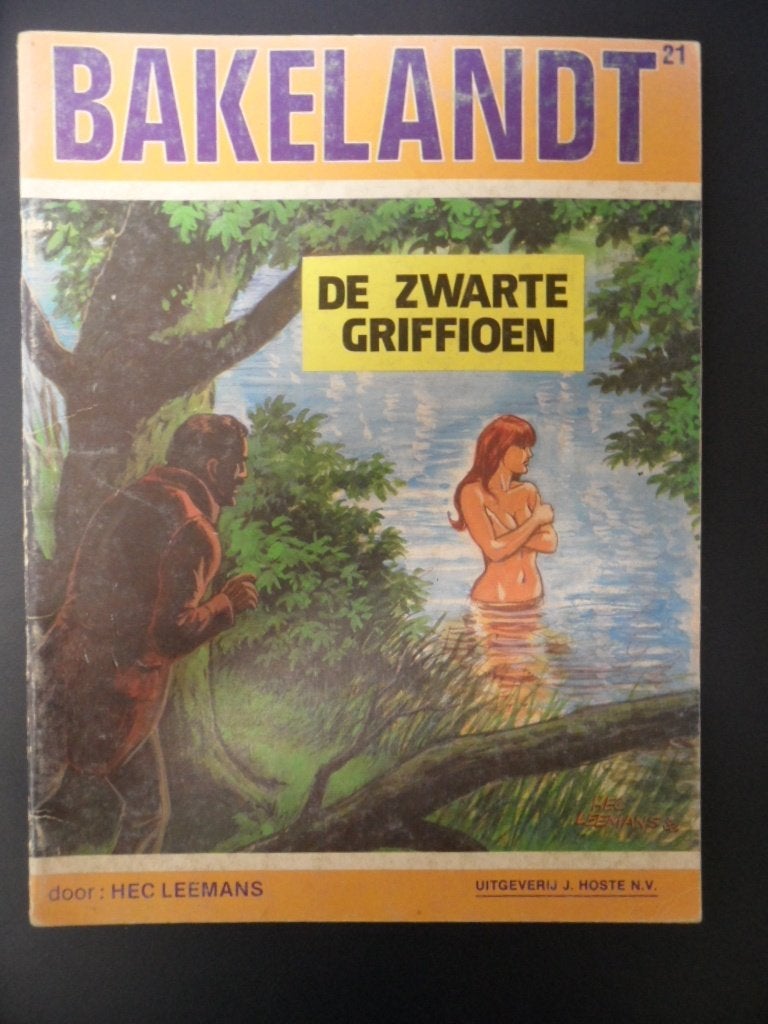 Bakelandt. Nr 21 De Zwarte Griffioen. 1983, Boeken, Eén stripboek, Ophalen of Verzenden, Gelezen