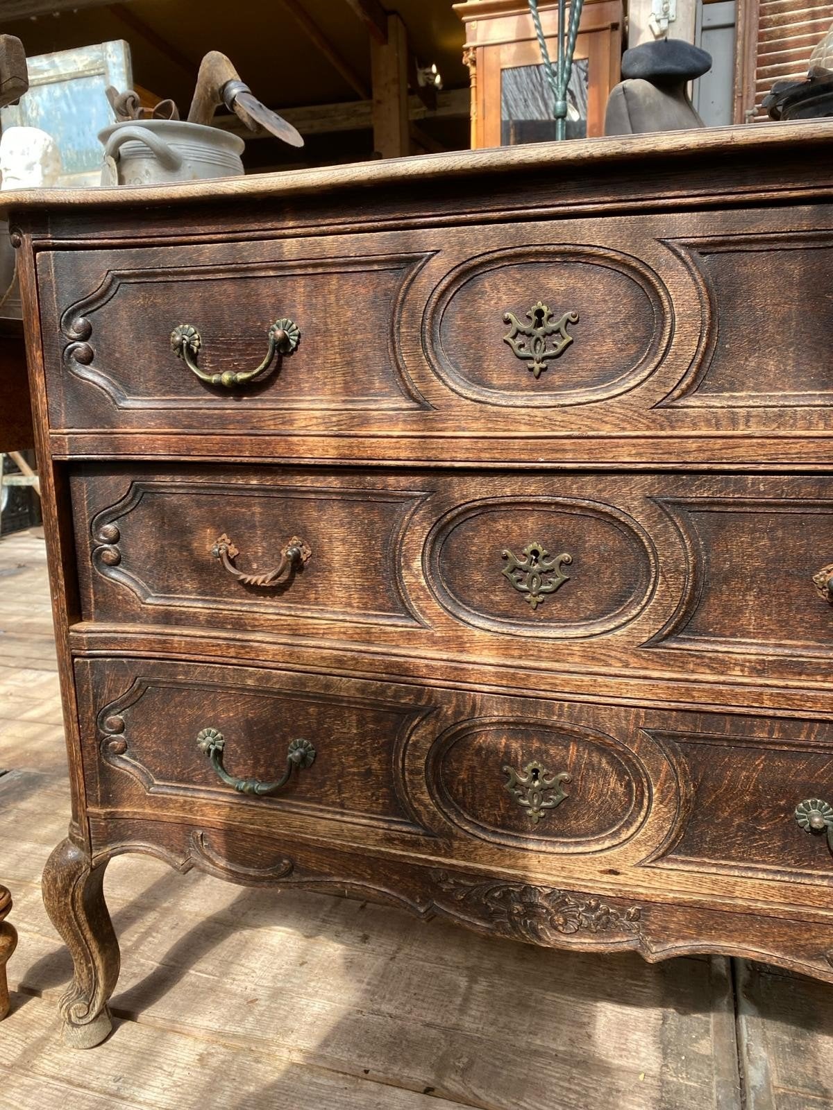 Antieke Franse ladekast kast dressoir commode, Ophalen