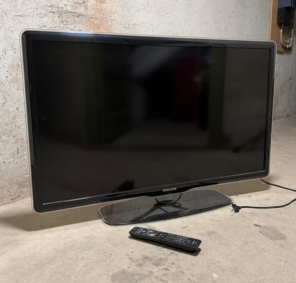 Philips TV met afstandsbediening, Audio, Tv en Foto, Televisies, Ophalen, Philips, Gebruikt, 50 Hz