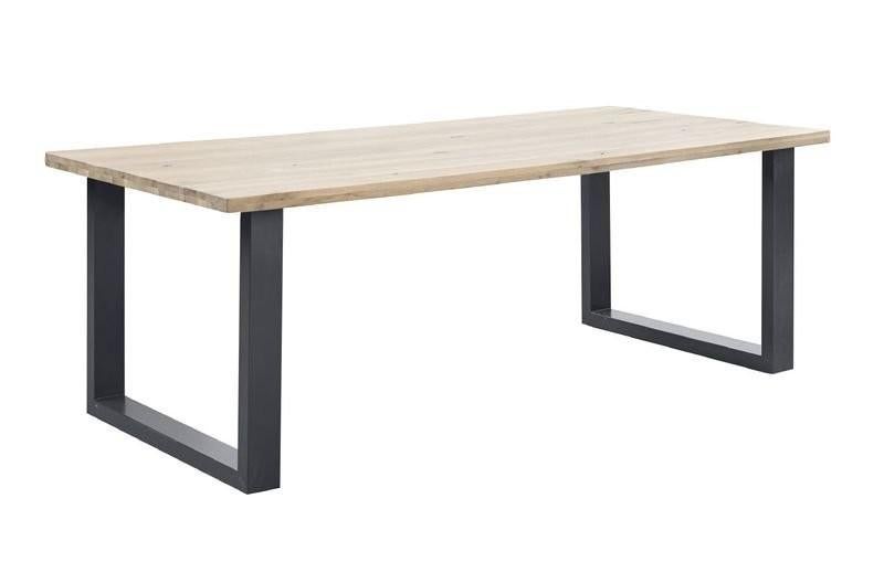 Pronto eettafel 220 x 100 cm uit Verato serie, Ophalen, Gebruikt, Eikenhout, 200 cm of meer