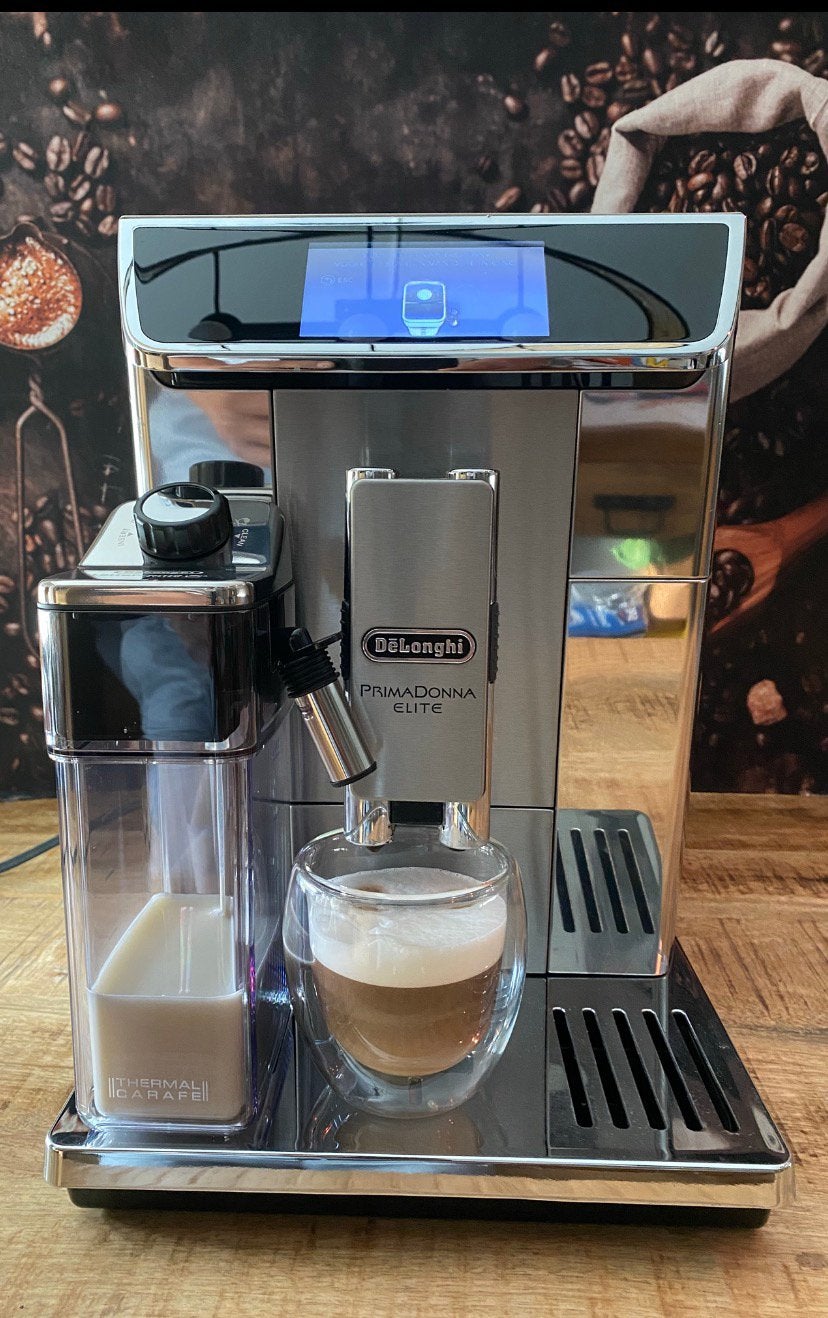 Delonghi PrimaDonna Elite Latte-Crème bonenmachine