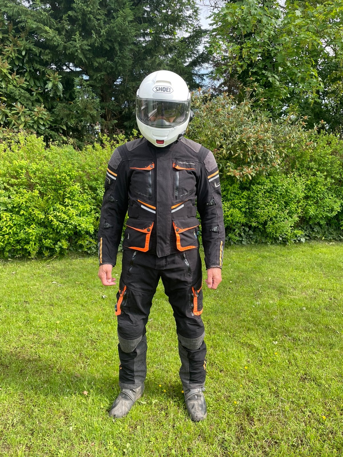 Motorpak Lindstrands Sunne, maat 50 (L), Motoren, Kleding | Motorkleding, Ophalen of Verzenden, Tweedehands, Heren, Combipak