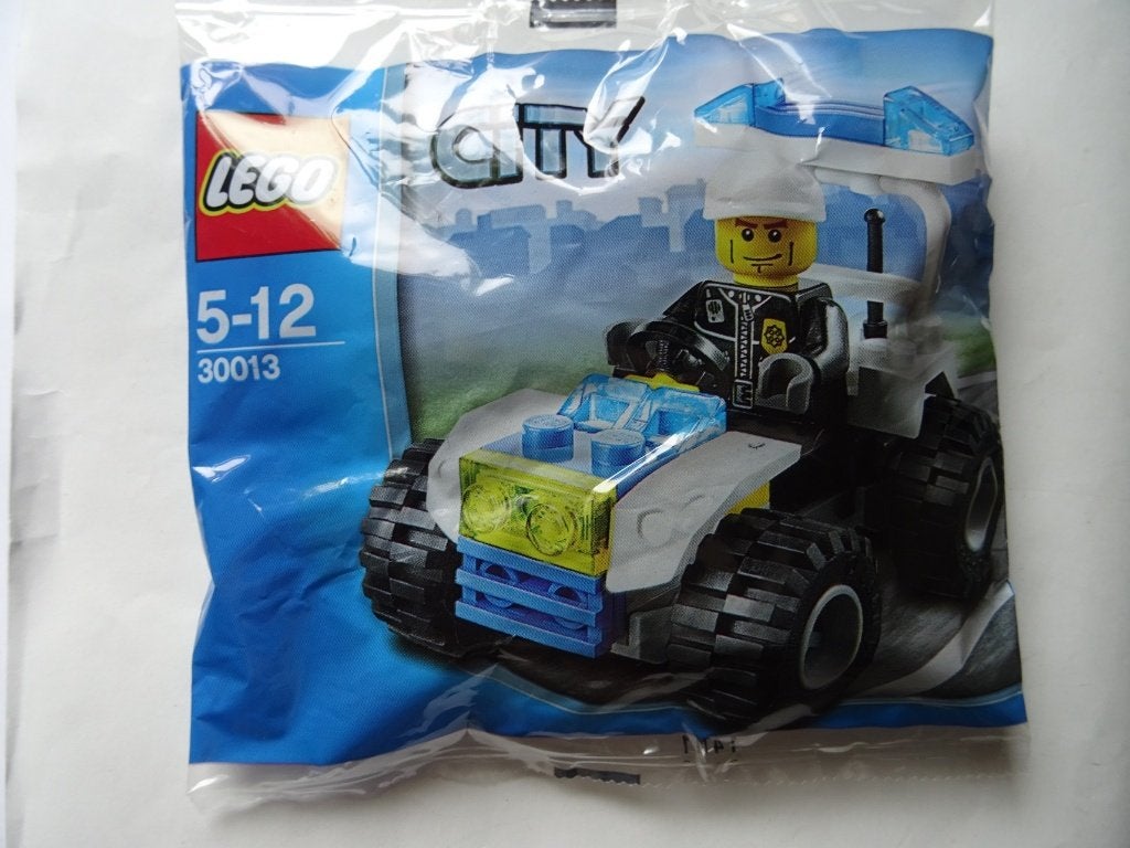 Lego 30013 City Politie quad polybag, Ophalen, City, Lego, Nieuw