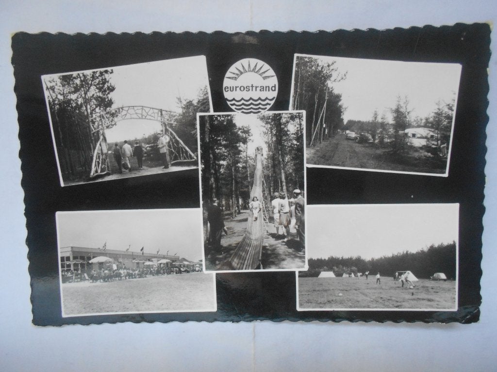 Westerhoven kaart foto's Eurostrand Westerhoven - Jaren '60, Ophalen of Verzenden, 1960 tot 1980, Gelopen, Noord-Brabant