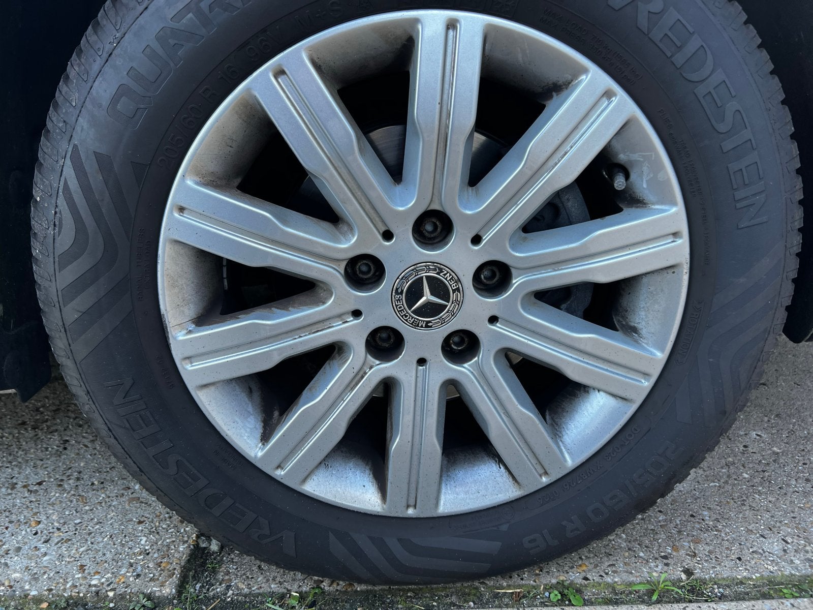 Mercedes Citan Velg met Band 16 inch, Auto-onderdelen, Ophalen, 16 inch, Banden en Velgen, 205 mm