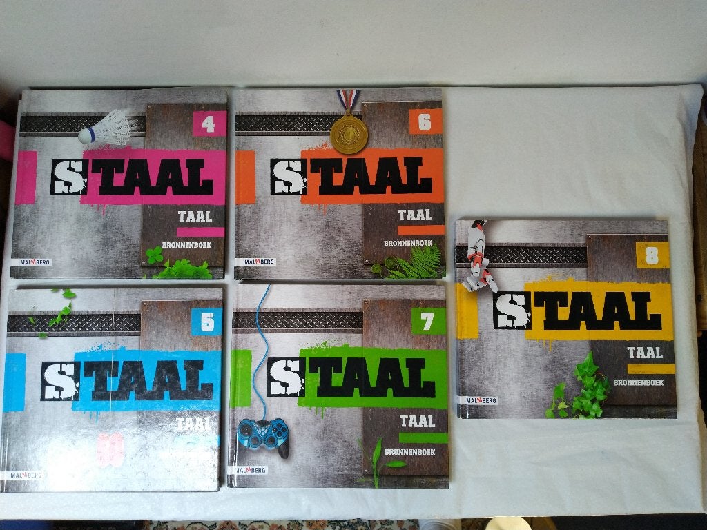 Staal -Versie 1 -Bronnenboek -Groep 4, 5, 6, 7, 8 voor €5,00, Ophalen of Verzenden, Zo goed als nieuw, Overige niveaus, Nederlands