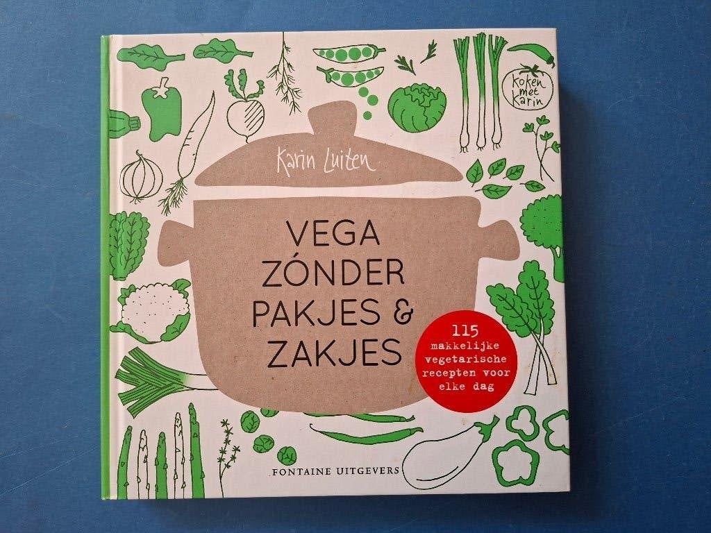 Vega zónder pakjes & zakjes - Karin Luiten, Boeken, Kookboeken, Verzenden, Zo goed als nieuw, Italië, Vegetarisch