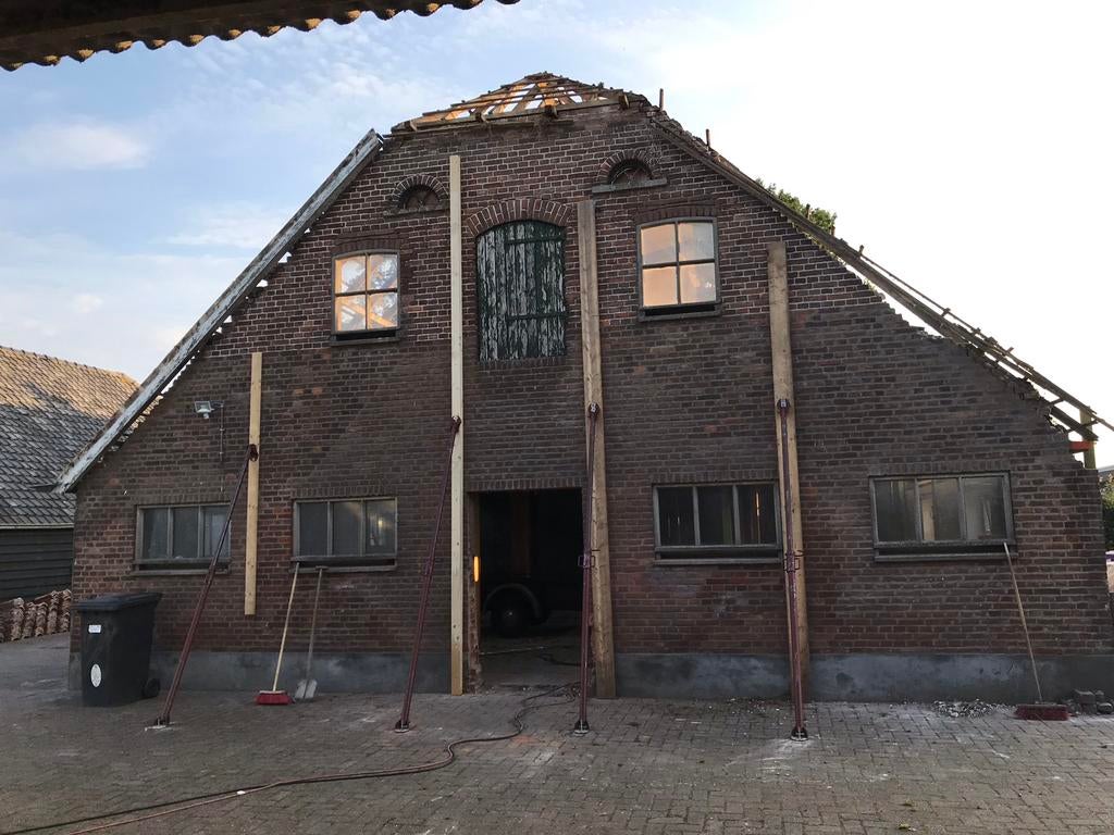 Schuine schoren 4 stuks voor 140, Doe-het-zelf en Verbouw, Steigers, Ophalen, Zo goed als nieuw, Overige typen, 2 tot 5 meter