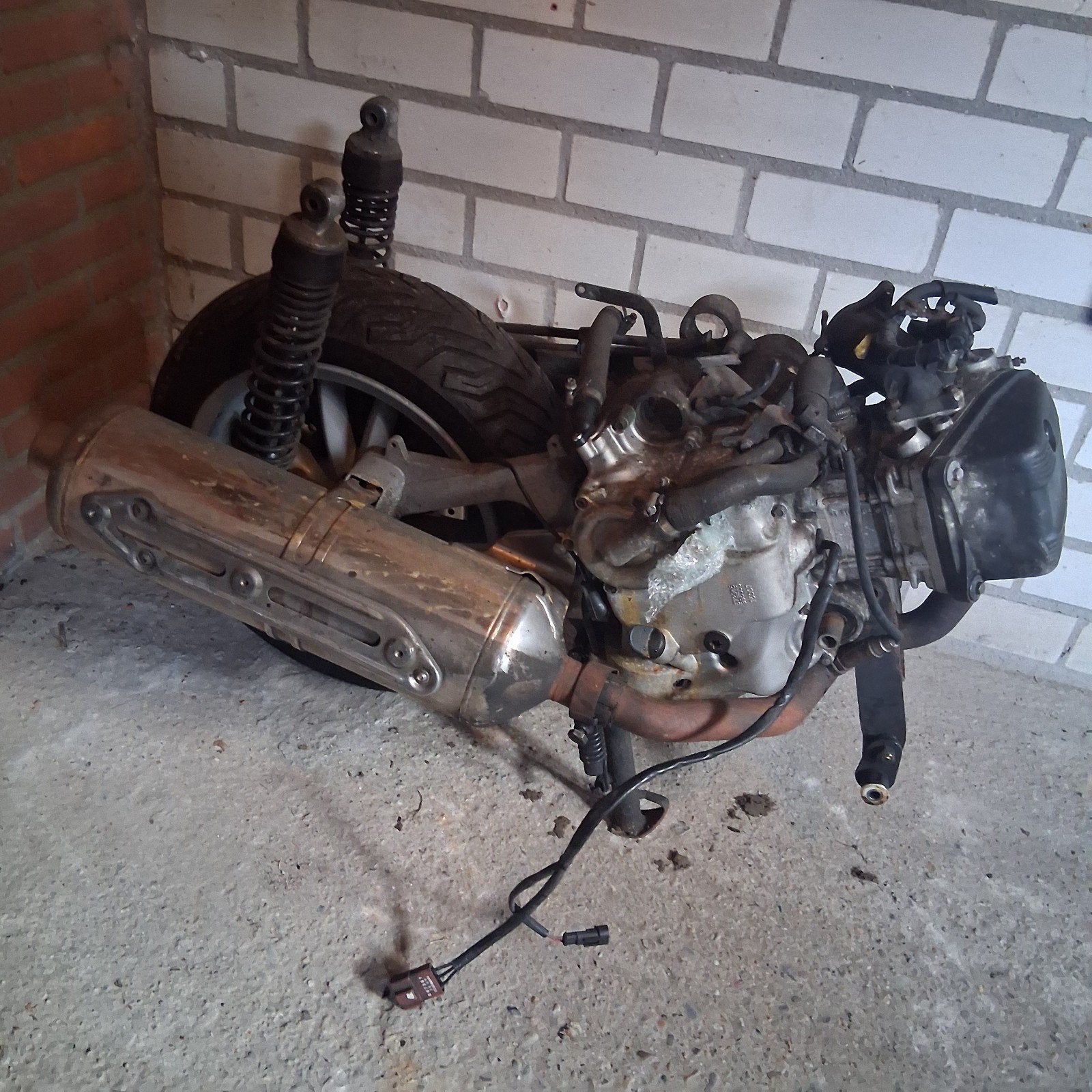 Piaggio mp3 400 motorblok 400cc motor, Ophalen of Verzenden