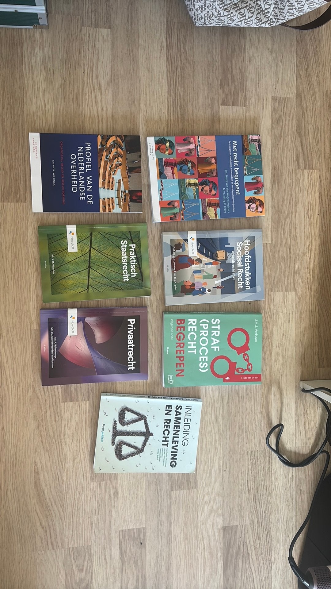 boeken HBO Rechten jaar 1, Ophalen of Verzenden, Zo goed als nieuw, School, Studie en Wetenschap
