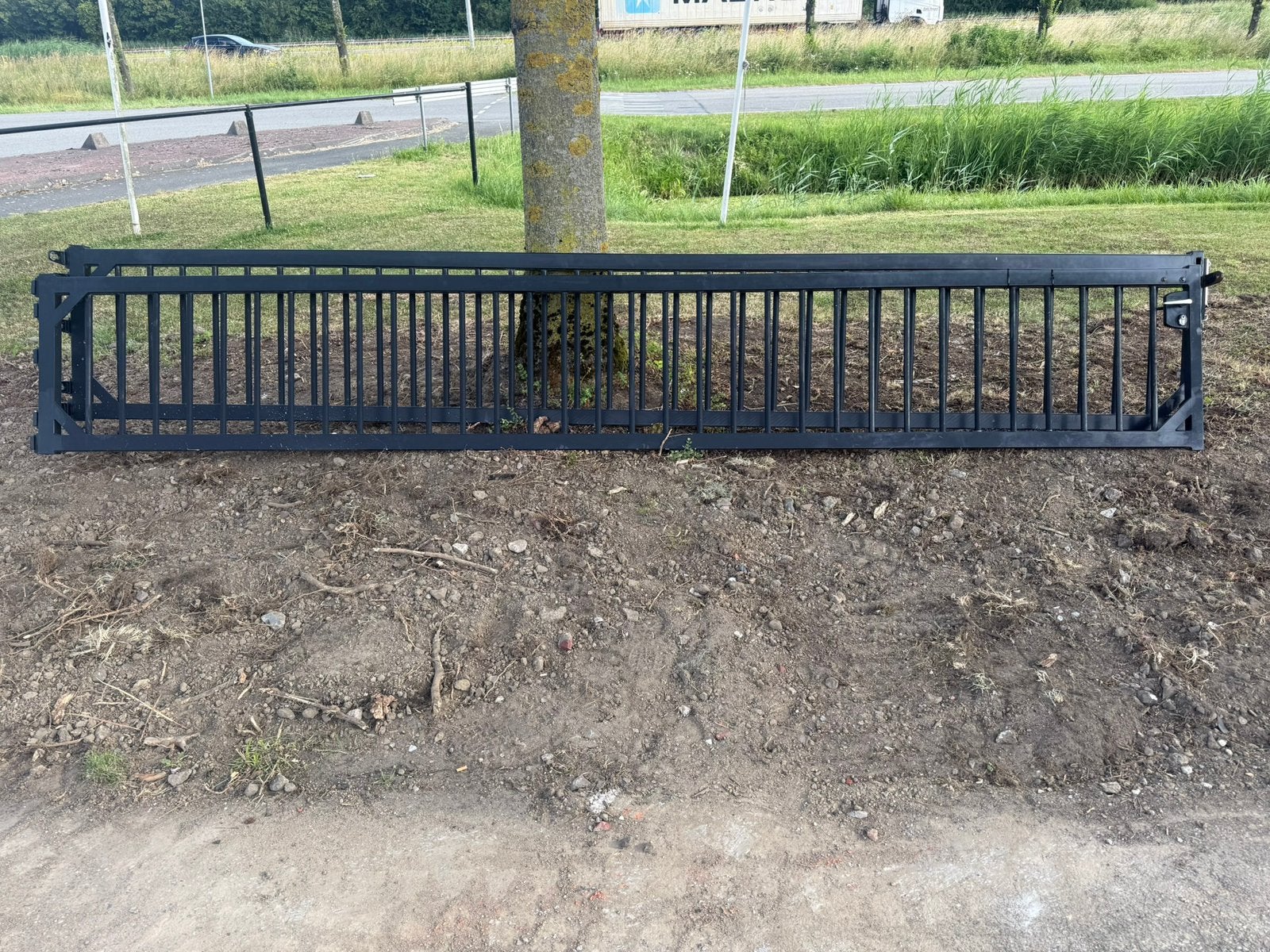 Draaihek 10 meter, Ophalen, Gebruikt, IJzer