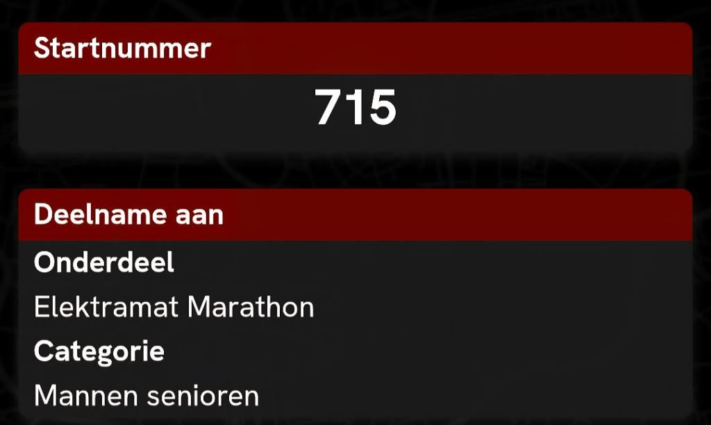 Enschede Marathon Wave 1, Eén persoon, April