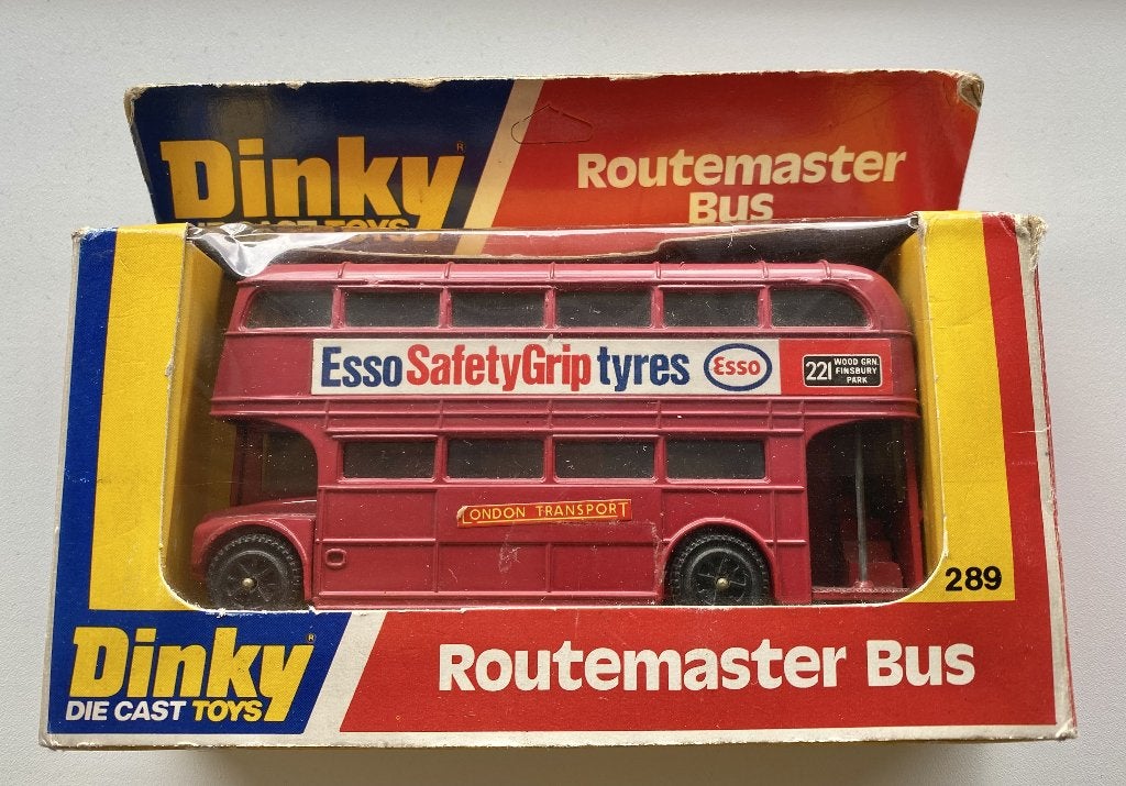 Originele Dinky Toy dubbeldeksbus, Ophalen of Verzenden, Nieuw, Bus of Vrachtwagen, Dinky Toys
